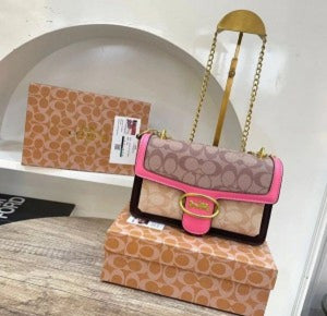 Coachh Georgie Shoulder Bag with Original Folding Box (Scentiq)AV075