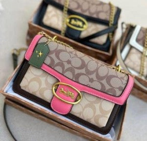 Coachh Georgie Shoulder Bag with Original Folding Box (Scentiq)AV075