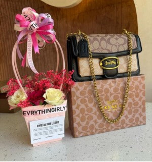 Coachh Georgie Shoulder Bag with Original Folding Box(Scentiq)AV074