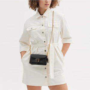 Coachh Tabby Shoulder Sling Bag with Box, Dustbag, and Slingbelt (Scentiq)AV106