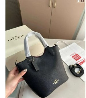 Coachh Hanna Bucket Bag Natural Multi with Box (Scentiq) AV077