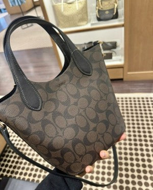 Coachh Hanna Bucket Bag Natural Multi with Box (Scentiq)AV076