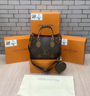 Louiss Vuittonn LV On The Go PM with OG Box & Dust Bag, Coin Pouch (Scentiq)AV210