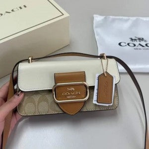 Coachh Tabby Shoulder Sling Bag with Box, Dust Bag, Sling Belt (Scentiq)AV104