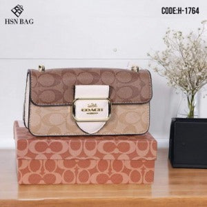 Coachh Tabby Shoulder Sling Bag with Box, Dust Bag, Sling Belt (Scentiq)AV103