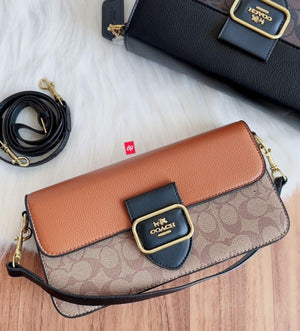 Coachh Tabby Shoulder Sling Bag with Box, Dust Bag, Sling Belt(Scentiq)AV105