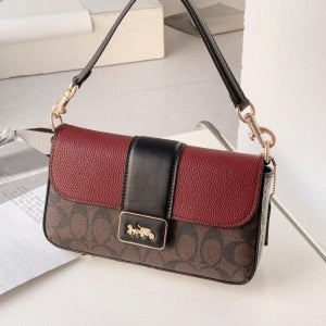 Coachh Baguette Signature Shoulder Bag with Box (Scentiq)AV052