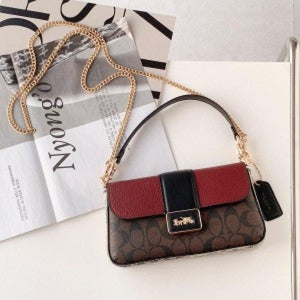 Coachh Baguette Signature Shoulder Bag with Box (Scentiq)AV052
