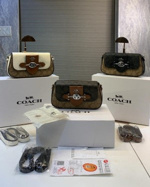 Coachh Sling Bag with Original Folding Box(Scentiq)AV099