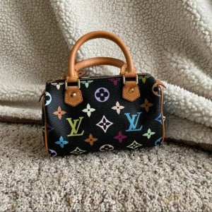 Louiss Vuittonn Mini Rowan Coffee Satchel Bag (With Folding Box) (Scentiq)AV213