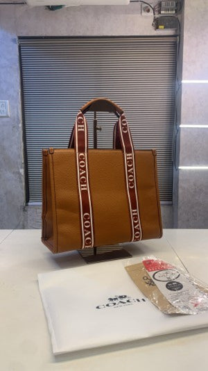 Coachh Tote Purse with Brand Dustbag & Belt (Scentiq)AV113