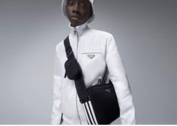 Pradaa X Adidass Unisex Sling Bag with Box(Scentiq)AV278