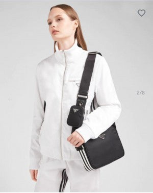 Pradaa X Adidass Unisex Sling Bag with Box(Scentiq)AV278