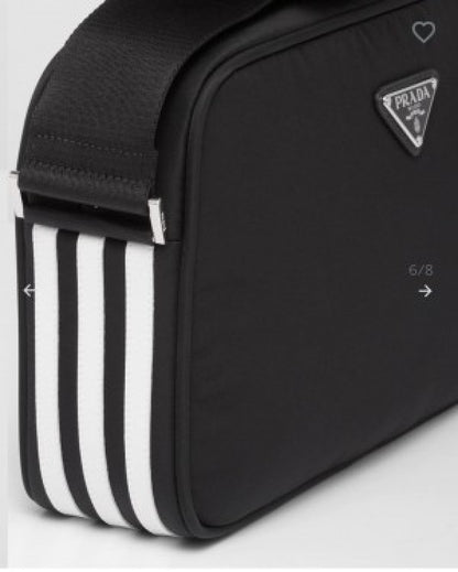 Pradaa X Adidass Unisex Sling Bag with Box(Scentiq)AV278