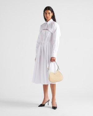 Pradaa Jute Shoulder Bag with OG Box & Dust Bag (White) (Scentiq)AV271