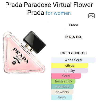PRADAA Paradoxe Virtuall flowwer Eau De Parfum (SCENTIQ)