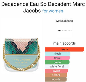 Decadeence Eau so decadent By Marcc Jacobs’s EDP (SCENTIQ)
